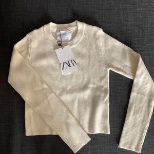 Zara cream sweater
